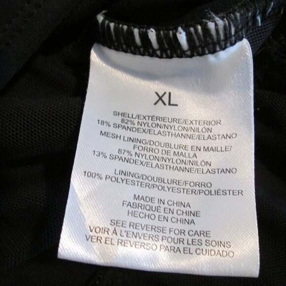 Jones NY 1 PC Swimsuit Wrap Bodice Shirred Front Sz XL - Picture 3 of 6